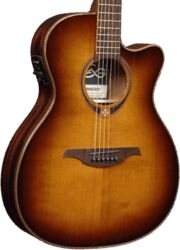 Guitare folk Lag T118ASCE Tramontane - Brown shadow