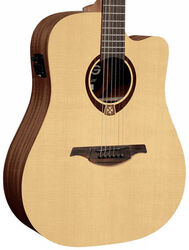 Guitare folk Lag Tramontane T70DCE - Naturel satin