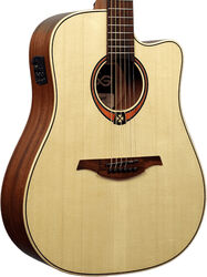 Guitare folk Lag Tramontane T88DCE - Naturel