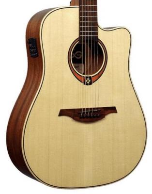 Guitare electro acoustique Lag Tramontane T88DCE - Naturel