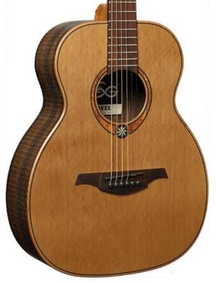 Guitare acoustique voyage Lag Tramontane Travel Sauvage Red Cedar - Naturel