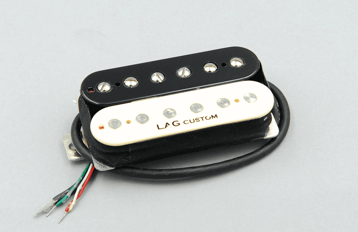 Lag Humbucker Custom Manche Zebra - Micro Guitare Electrique - Variation 1