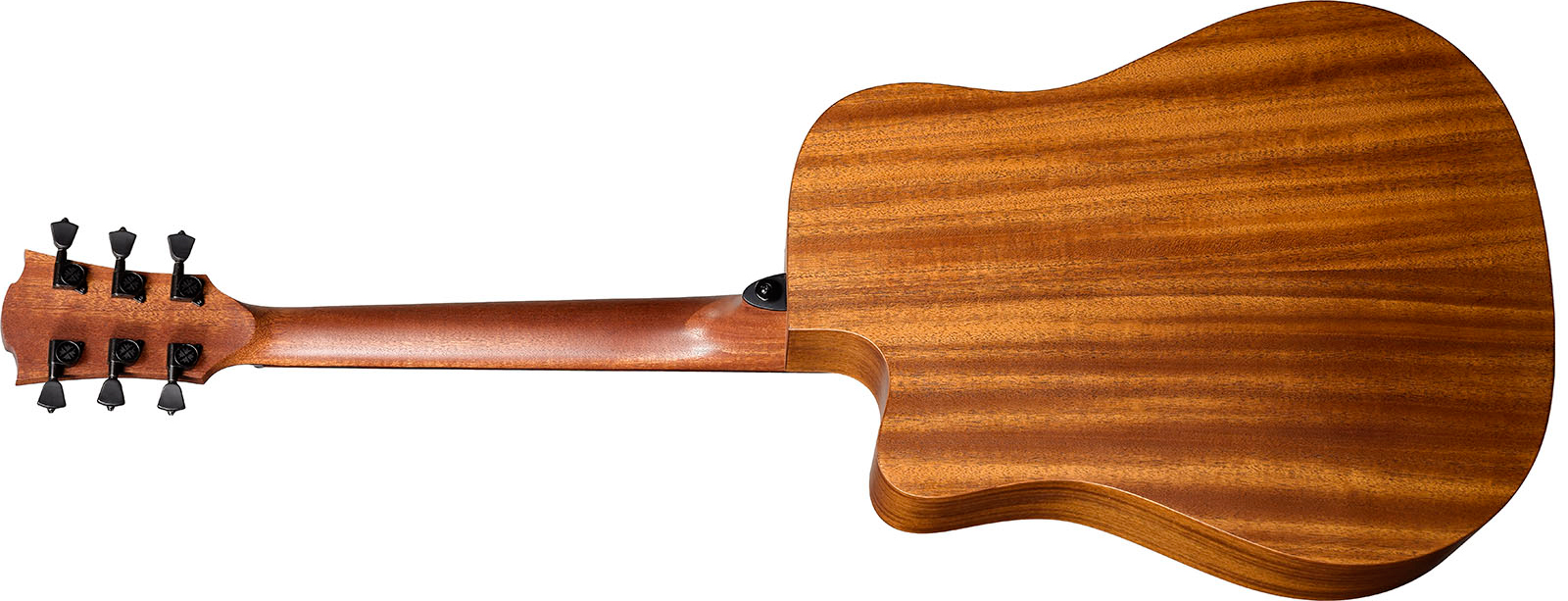 Lag Hv10dce Hyvibe H2 Dreadnought Cw Cedre Khaya Bra - Natural - Guitare Folk - Variation 1