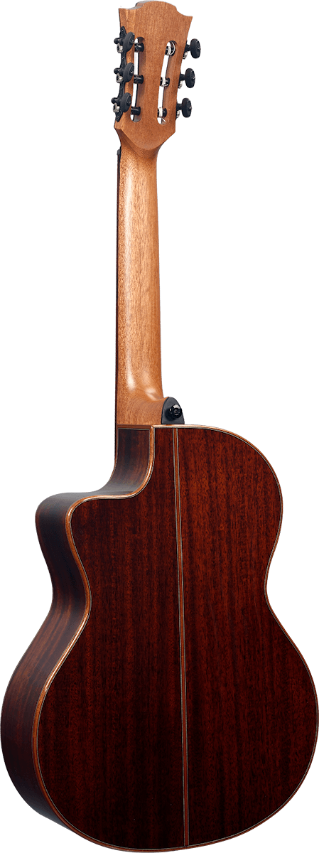 Lag Occitania Oc118ce 4/4 Cw Cedre Khaya Rw - Naturel Brillant - Guitare Classique Format 4/4 - Variation 1