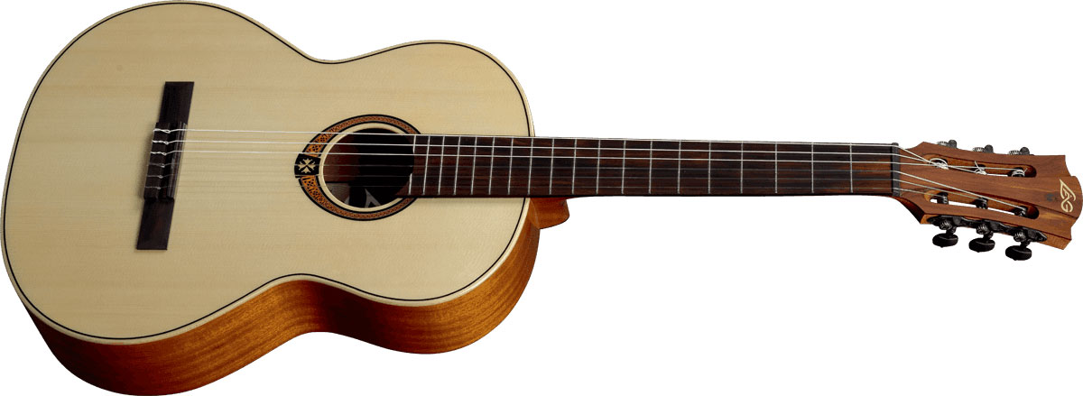 Lag Occitania Oc88 4/4 Epicea Khaya Rw - Naturel Brillant - Guitare Classique Format 4/4 - Variation 1