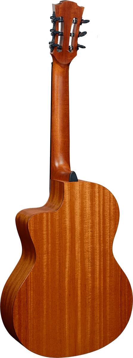 Lag Occitania Oc88ce 4/4 Cw Epicea Khaya Rw - Naturel Brillant - Guitare Classique Format 4/4 - Variation 1