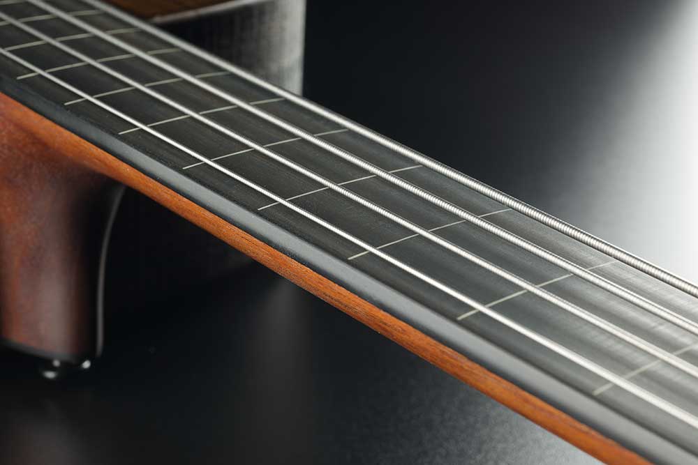 Lag Sauvage Basse Fretless Electro Br - Natural - Basse Acoustique - Variation 2