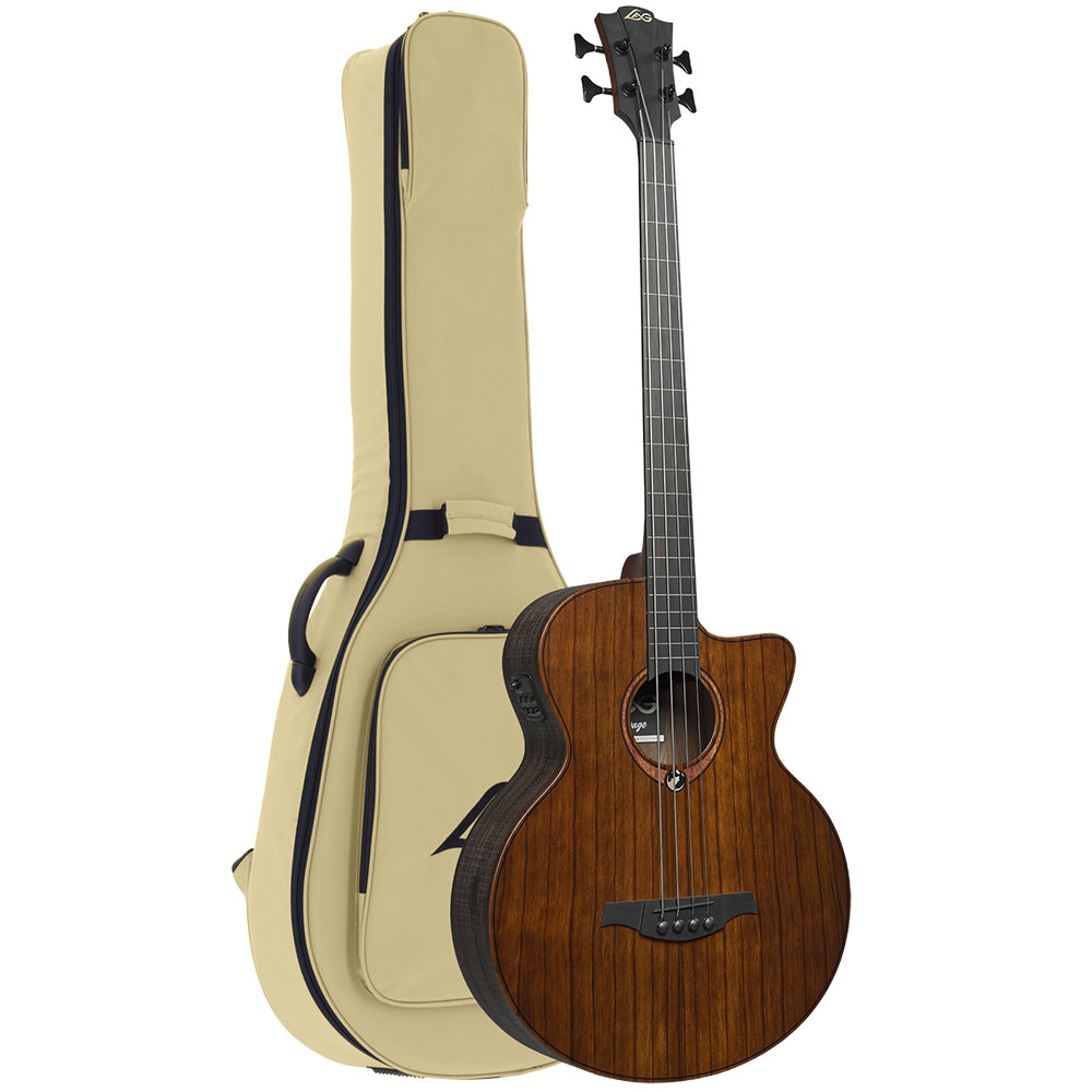 Lag Sauvage Basse Fretless Electro Br - Natural - Basse Acoustique - Variation 5