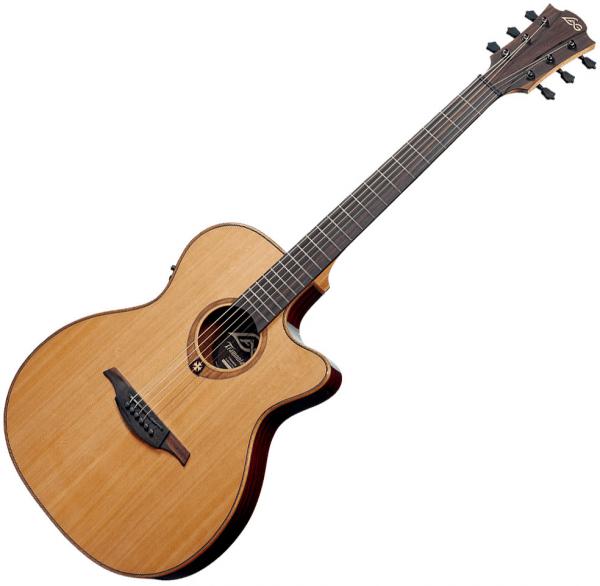 Lag Tramontante T100ASCE - naturel brillant Guitare folk