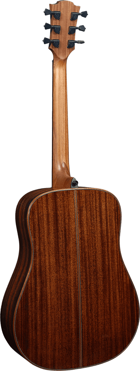 Lag T118d Tramontane Dreadnought Cedre Khaya - Brown Shadow - Guitare Acoustique - Variation 2