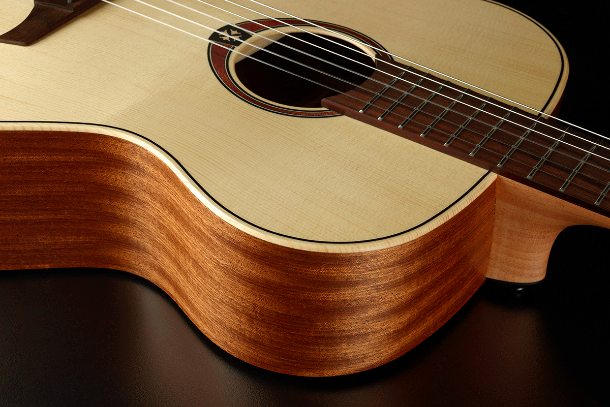 Lag Tramontane Tn70a Epicea Khaya Brbw - Natural - Guitare Classique Format 4/4 - Variation 3