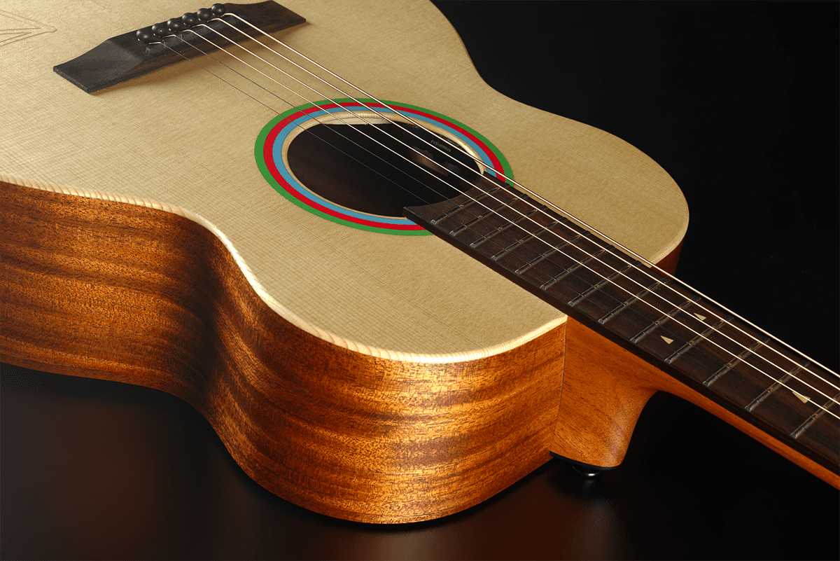 Lag Vianney Travel Signature Epicea Acajou - Natural Satin - Guitare Acoustique Voyage - Variation 3