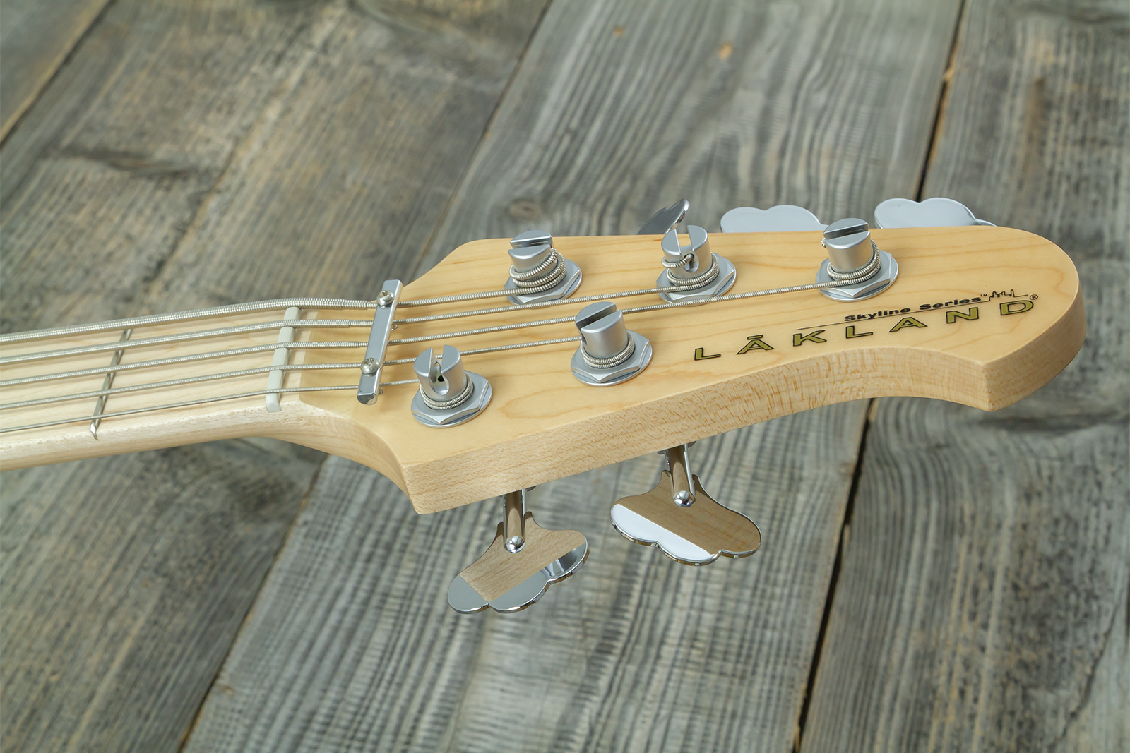 Lakland 55-02 Deluxe Qmt Skyline 5c Active Mn - Basse Électrique Solid Body - Variation 6