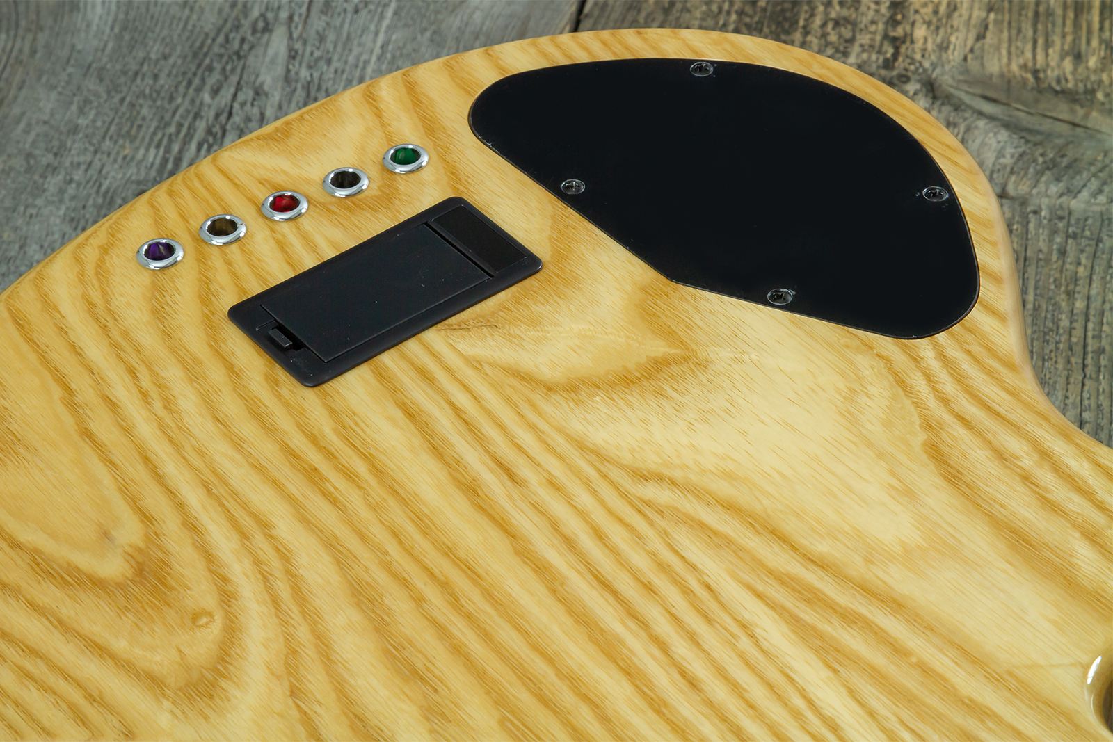 Lakland 55-02 Deluxe Qmt Skyline 5c Active Mn - Basse Électrique Solid Body - Variation 8