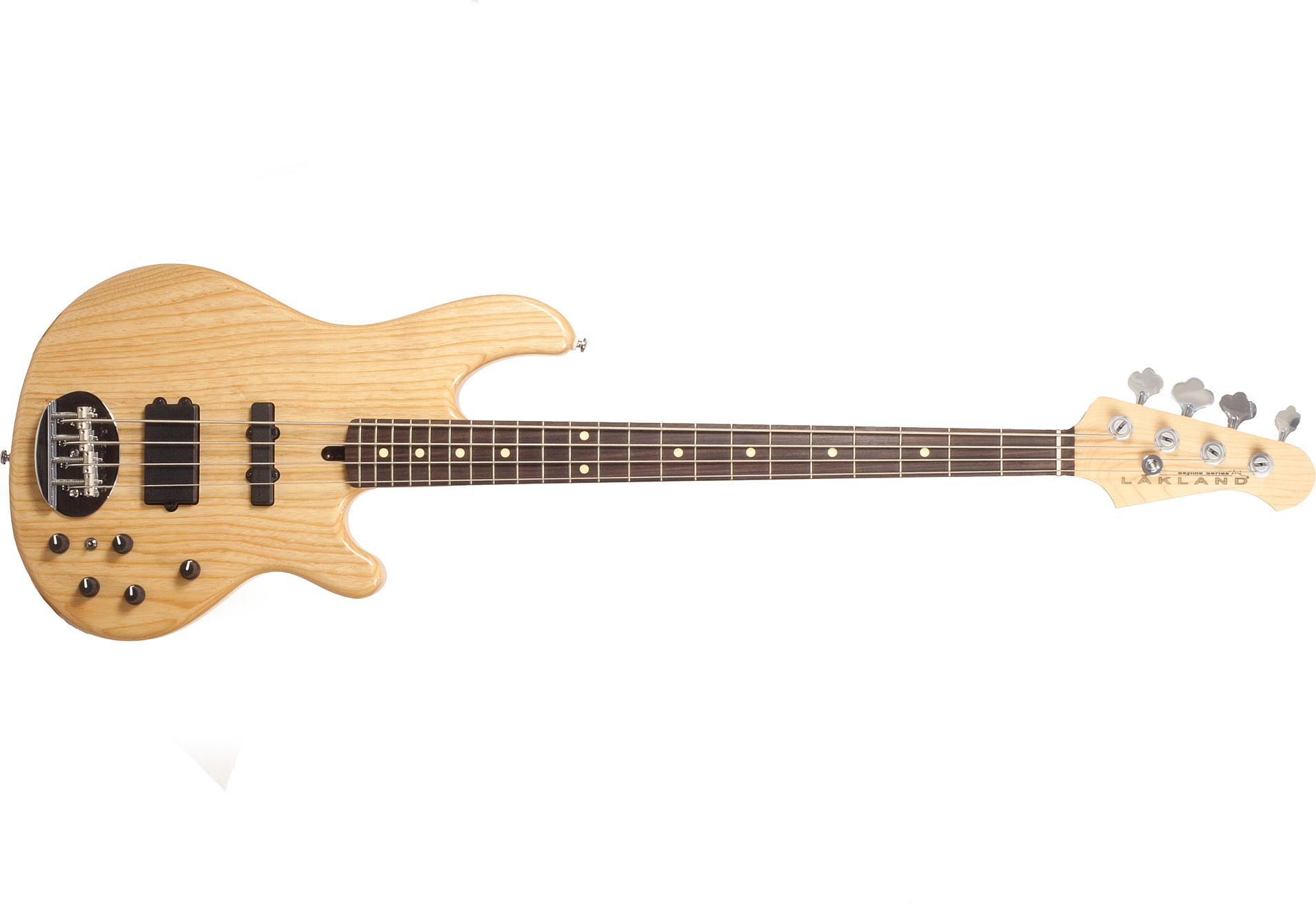 Lakland 44-02 Standard Skyline Rw - Natural - Basse Électrique Solid Body - Main picture