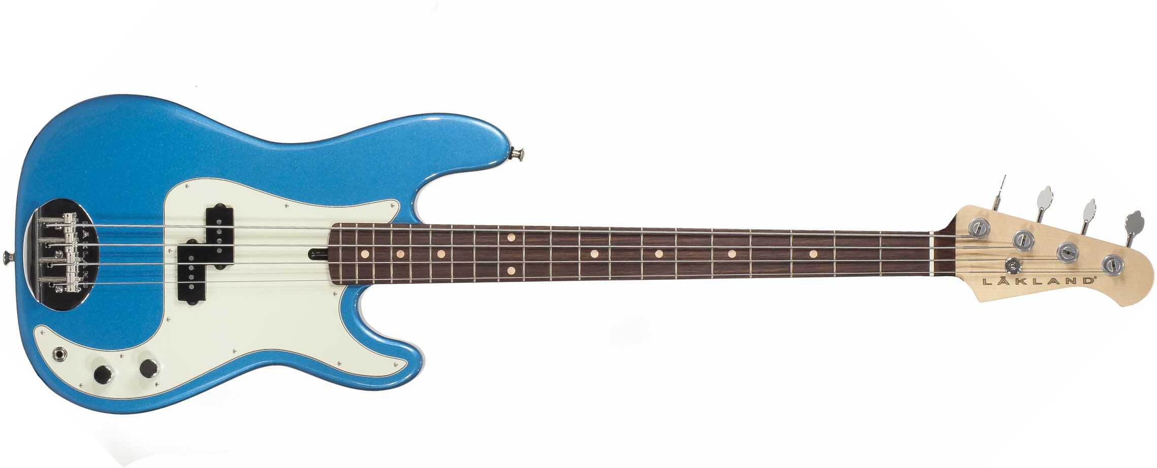 Lakland Adam Clayton 44-64 Usa Signature Precision Bass Rw - Lake Placid Blue - Basse Électrique Solid Body - Main picture