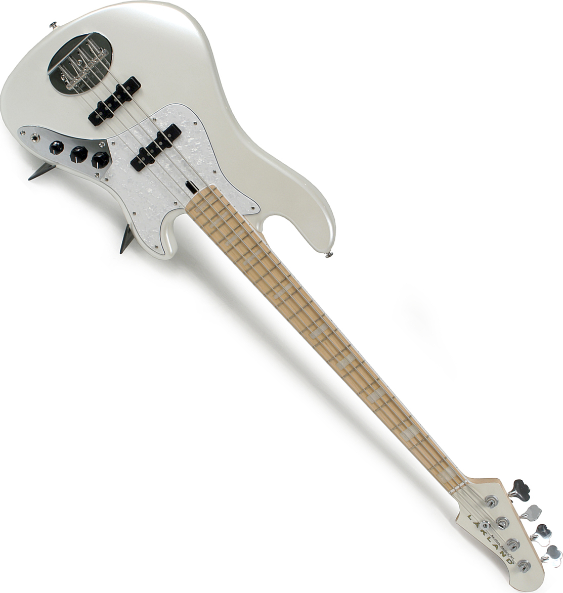 Lakland Darryl Jones Signature Dj4 Skyline 4 Cordes Mn White Pearl - Basse Électrique Solid Body - Main picture