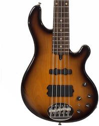 Basse électrique solid body Lakland 55-14 USA Classic (RW) - Tobacco sunburst