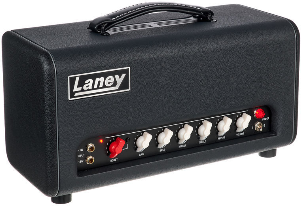 Laney Cub-supertop Head 1/15w - Ampli Guitare Électrique TÊte / PÉdale - Main picture