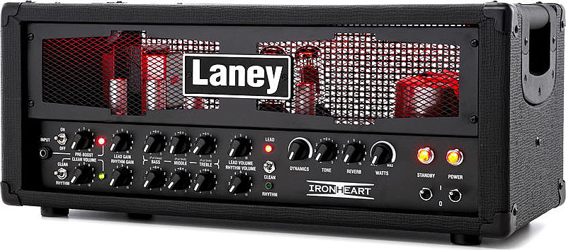 Laney Ironheart Irt60h Head 60w Black - Ampli Guitare Électrique TÊte / PÉdale - Main picture