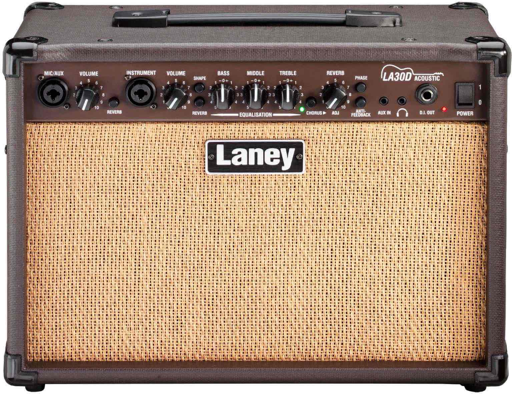 Laney La30d 30w 2x6.5 Brown - Combo Ampli Acoustique - Main picture