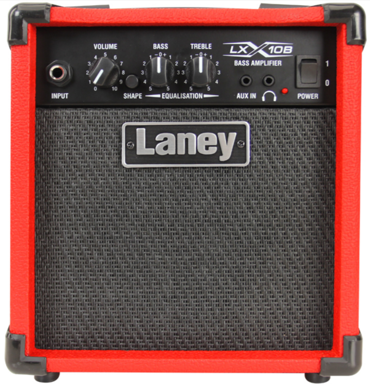 Laney Lx10b 10w 1x5 Red - Combo Ampli Basse - Main picture