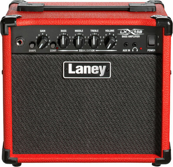 Laney Lx15b 15w 2x5 Red 2016 - Combo Ampli Basse - Main picture