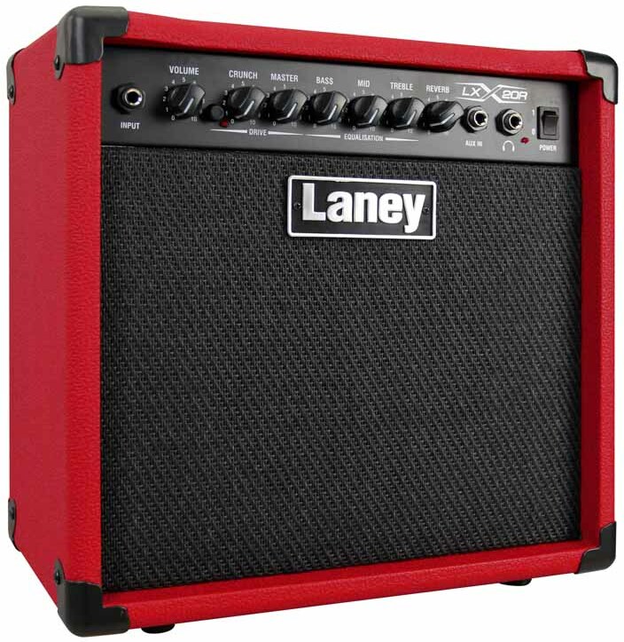 Laney Lx20r 20w 1x8 Red 2016 - Ampli Guitare Électrique Combo - Main picture