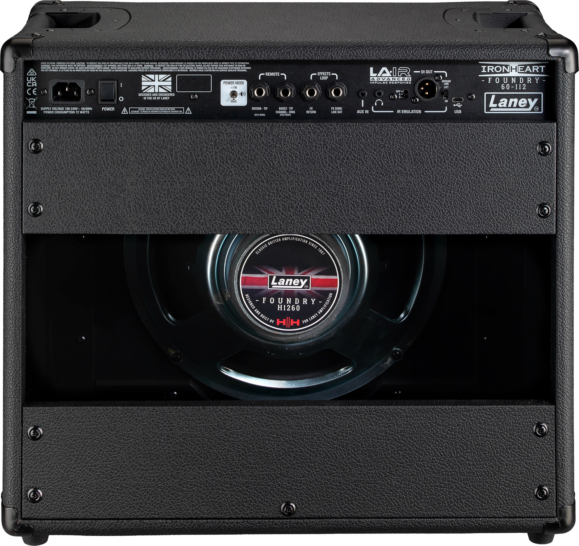 Laney Ironheart Foundry Combo 60w 1x12 - Ampli Guitare Électrique Combo - Variation 3