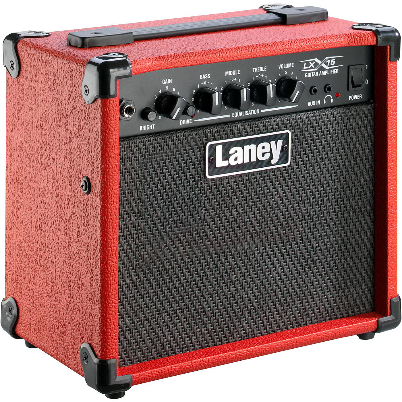 Laney Lx15 15w 2x5 Red 2016 - Ampli Guitare Électrique Combo - Variation 1