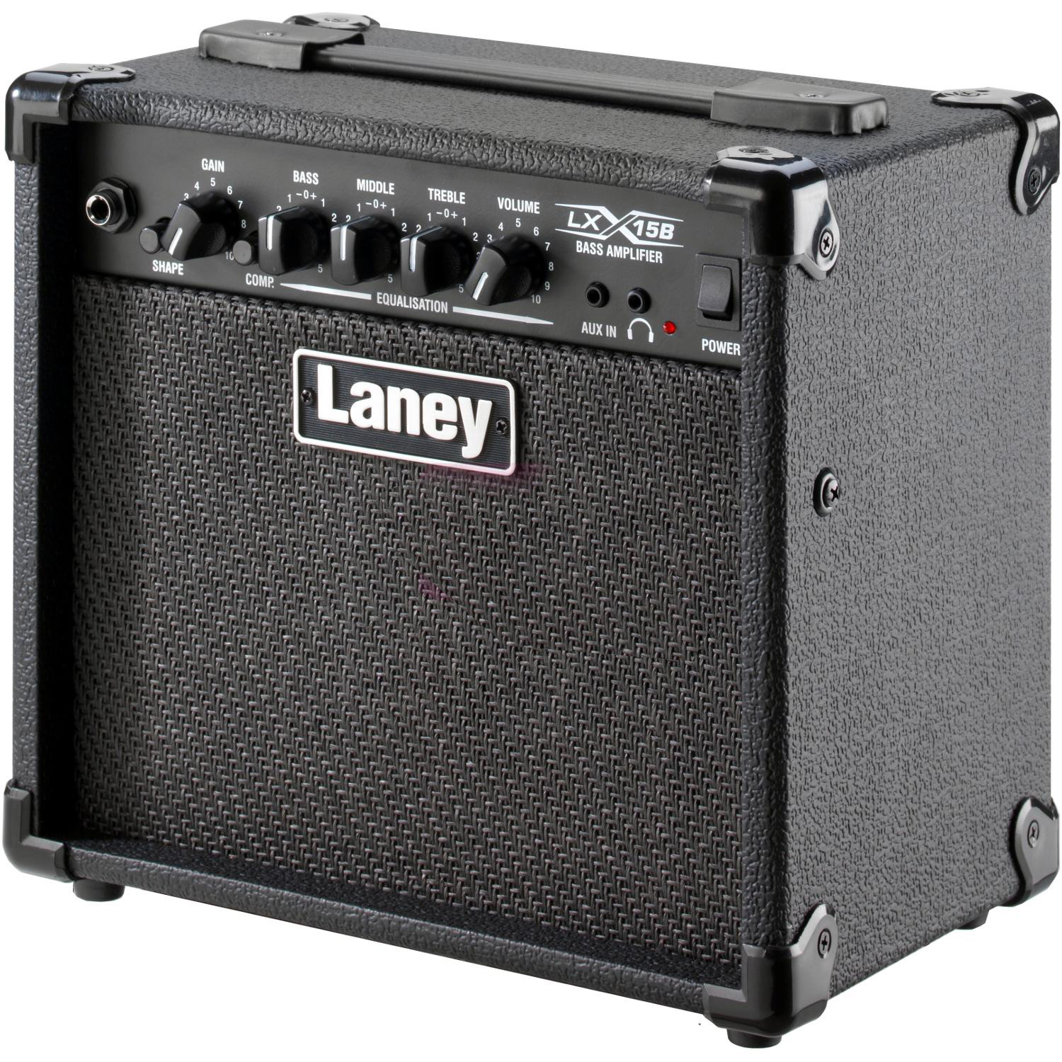Laney Lx15b 15w 2x5 2016 Black - Combo Ampli Basse - Variation 1