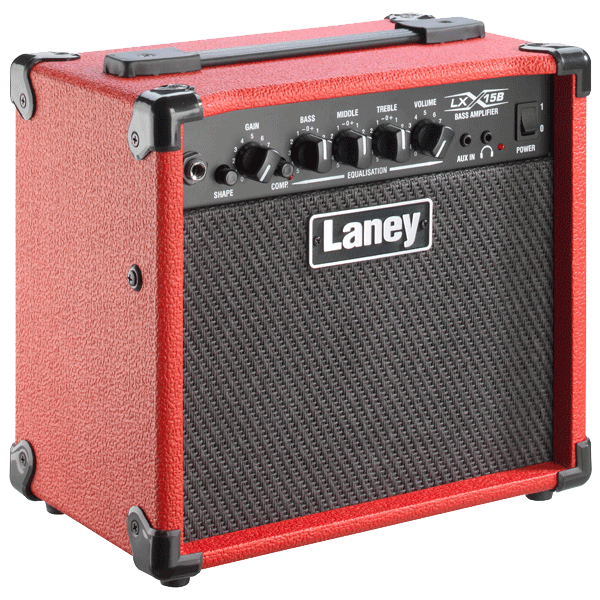 Laney Lx15b 15w 2x5 Red 2016 - Combo Ampli Basse - Variation 1