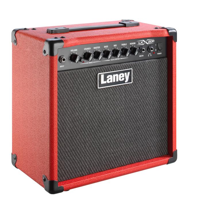 Laney Lx20r 20w 1x8 Red 2016 - Ampli Guitare Électrique Combo - Variation 1