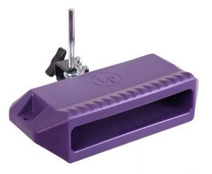 Latin percussion Jam Block Guiro Large Aubergine LP1209 Block