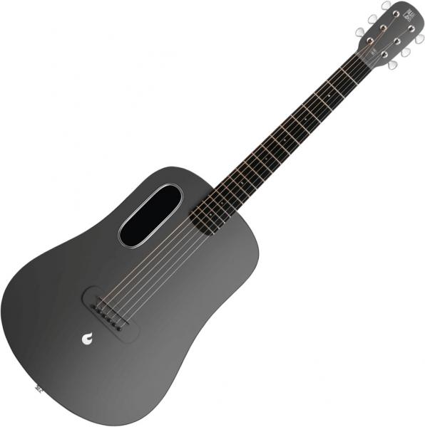 Black and blue acoustic guitar clearance