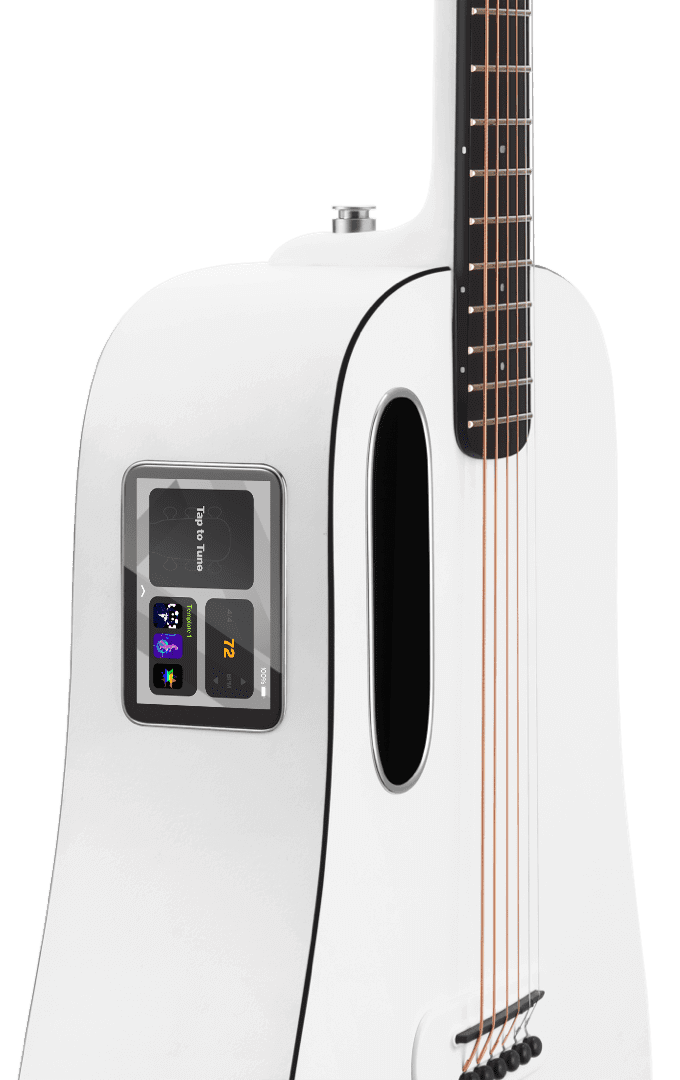 Lava Music Blue Lava Touch +airflow Bag - Sail White - Guitare Electro Acoustique - Variation 1