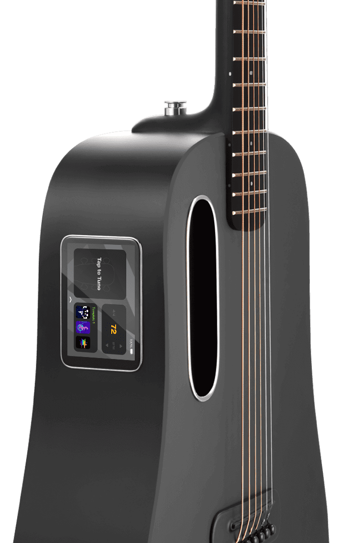 Lava Music Blue Lava Touch +airflow Bag - Midnight Black - Guitare Electro Acoustique - Variation 1