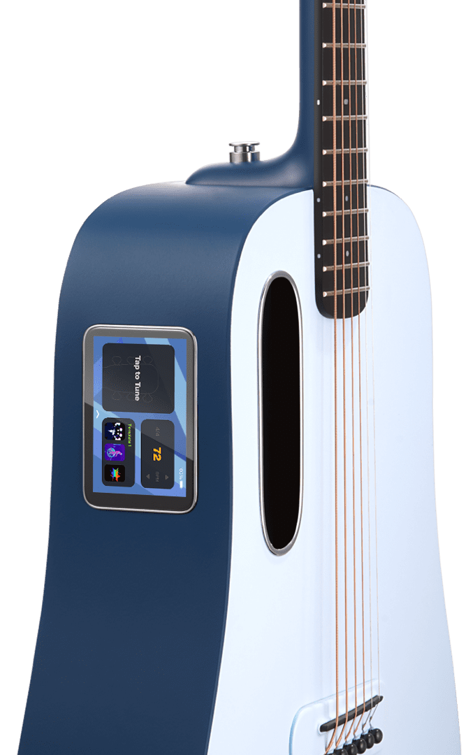 Lava Music Blue Lava Touch +airflow Bag - Ice Blue - Guitare Electro Acoustique - Variation 1