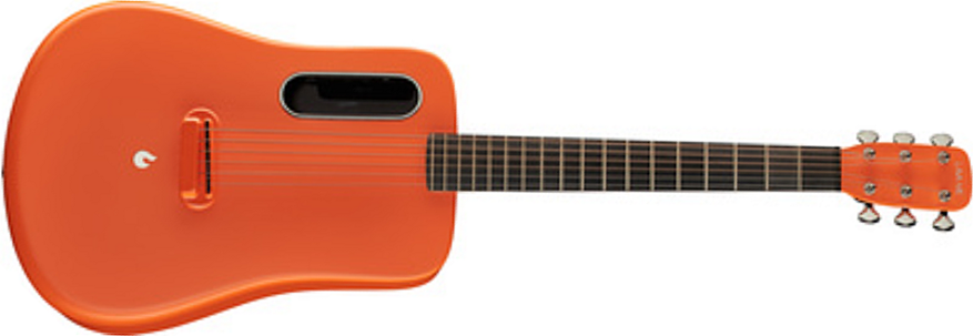 Lava Music Lava Me 2 Freeboost +housse - Orange - Guitare Acoustique Voyage - Main picture