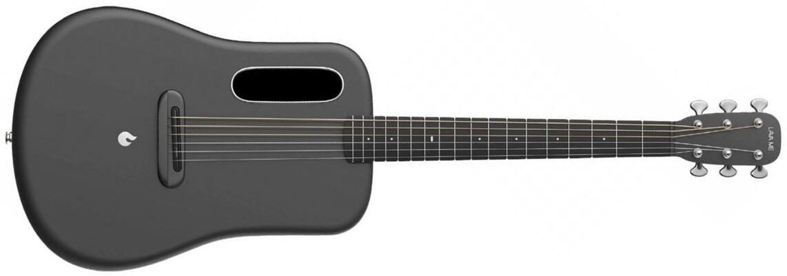 Lava Music Lava Me 3 36 + Ideal Bag - Space Gray - Guitare Folk - Main picture