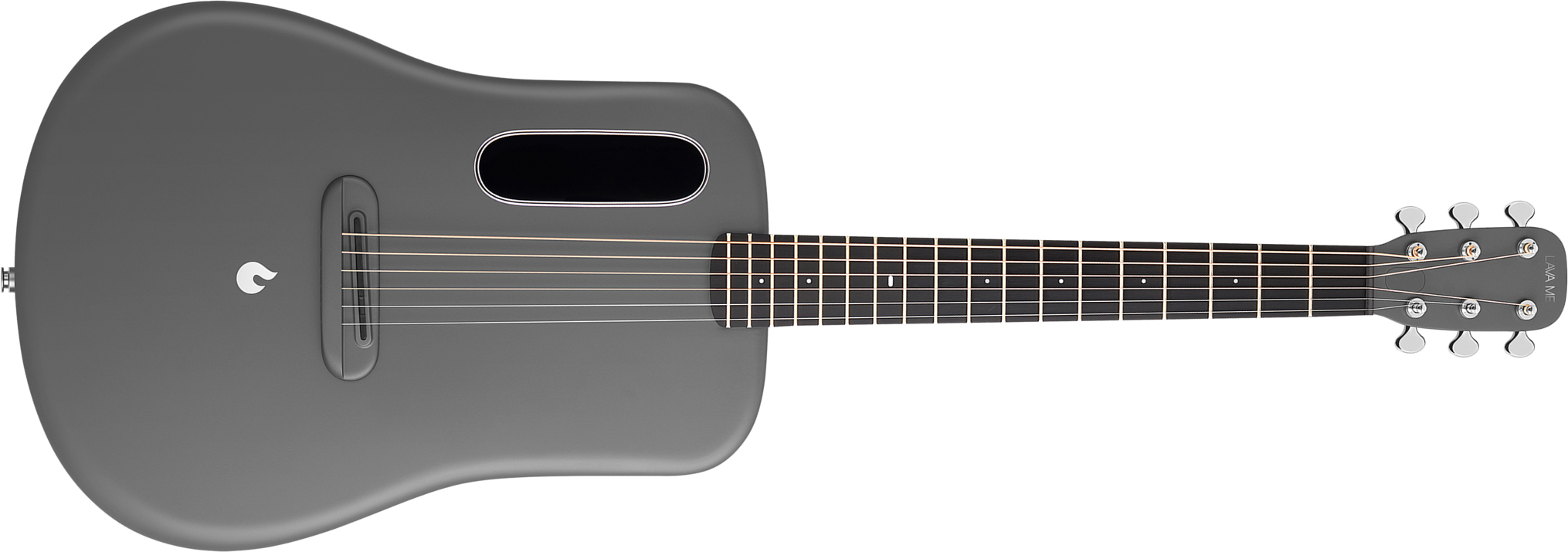 Lava Music Lava Me 4 Carbon 36 +space Bag - Space Grey - Guitare Acoustique Voyage - Main picture