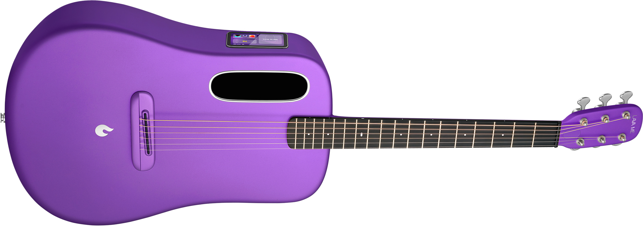 Lava Music Lava Me 4 Carbon 38 +space Bag - Purple - Guitare Folk - Main picture