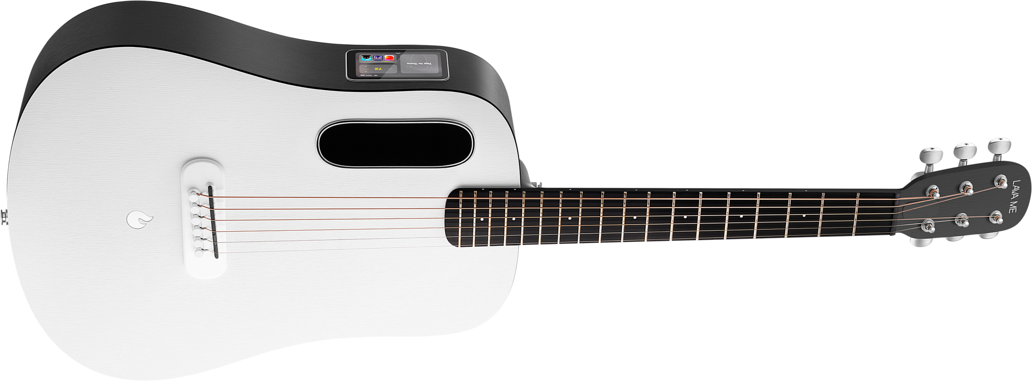Lava Music Lava Me Play 36 +lite Bag - Nightfall / Frost White - Guitare Acoustique Voyage - Main picture