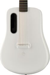 Guitare folk Lava music Lava Me 2 Freeboost - White