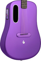 Guitare acoustique voyage Lava music Lava ME 4 Carbon 38 +Airflow Bag - Purple