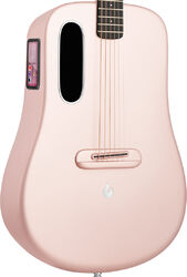 Guitare acoustique voyage Lava music Lava ME 4 Carbon 38 +Space Bag - Pink