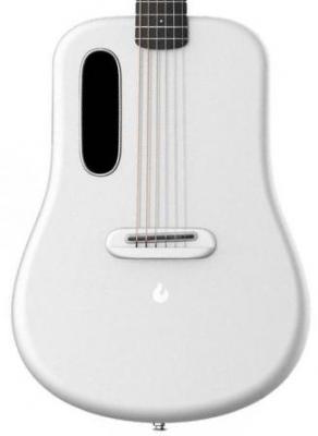Guitare acoustique voyage Lava music LAVA ME 3 38 - White