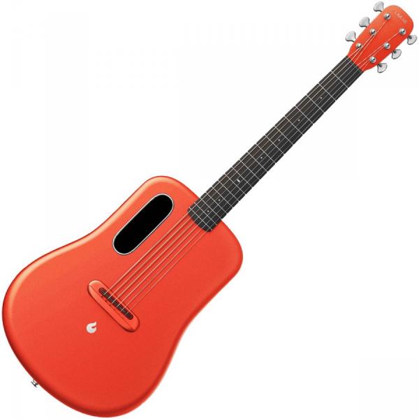Guitare acoustique voyage Lava music LAVA ME 3 38 - Red