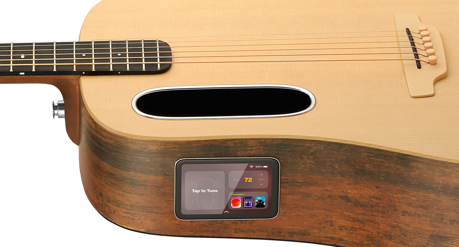 Lava Music Lava Me 4 Spruce 41 +airflow Bag - Natural Hpl Woodgrain - Guitare Acoustique Voyage - Variation 4