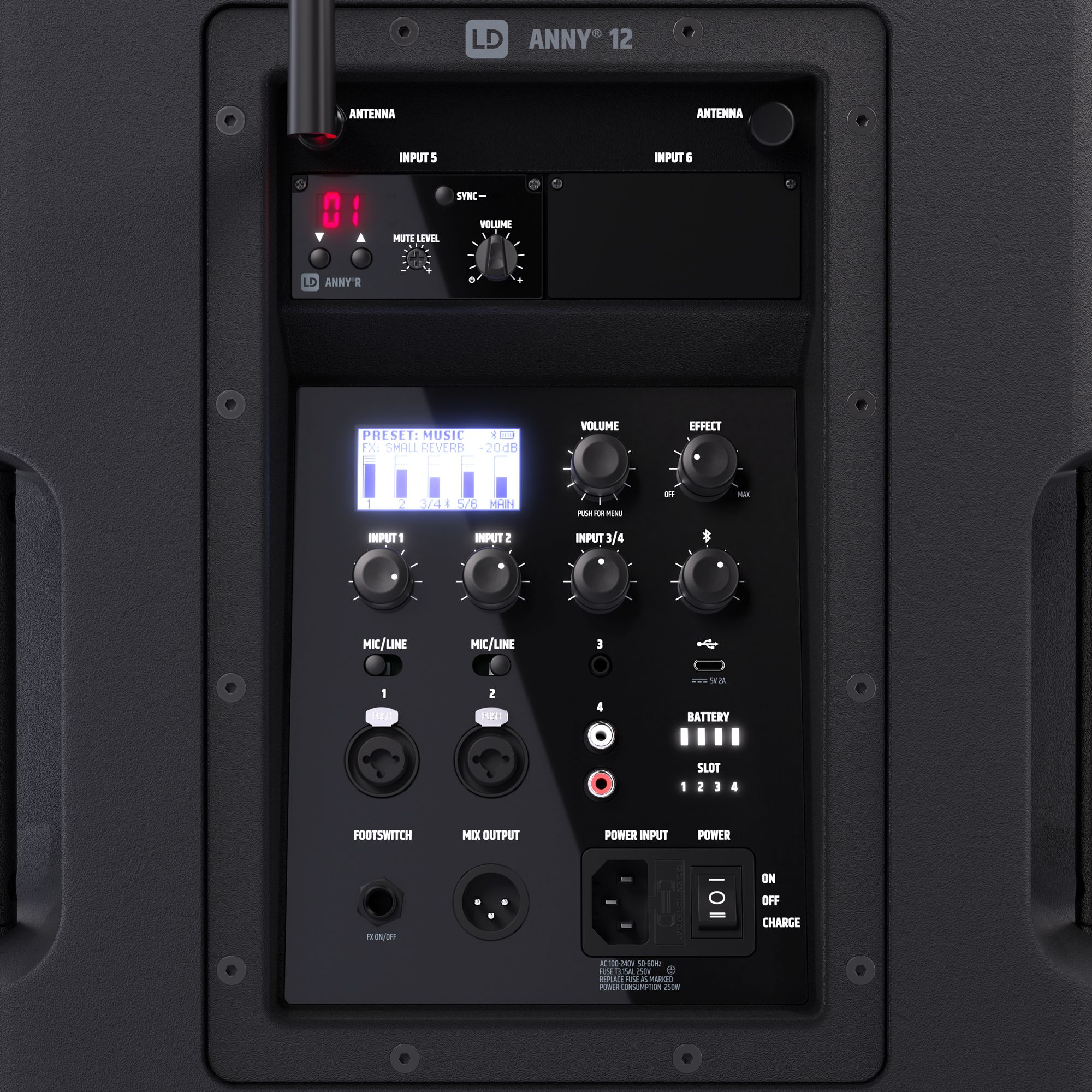 Ld Systems Anny 12 Bph B6 - Sono Portable - Variation 7